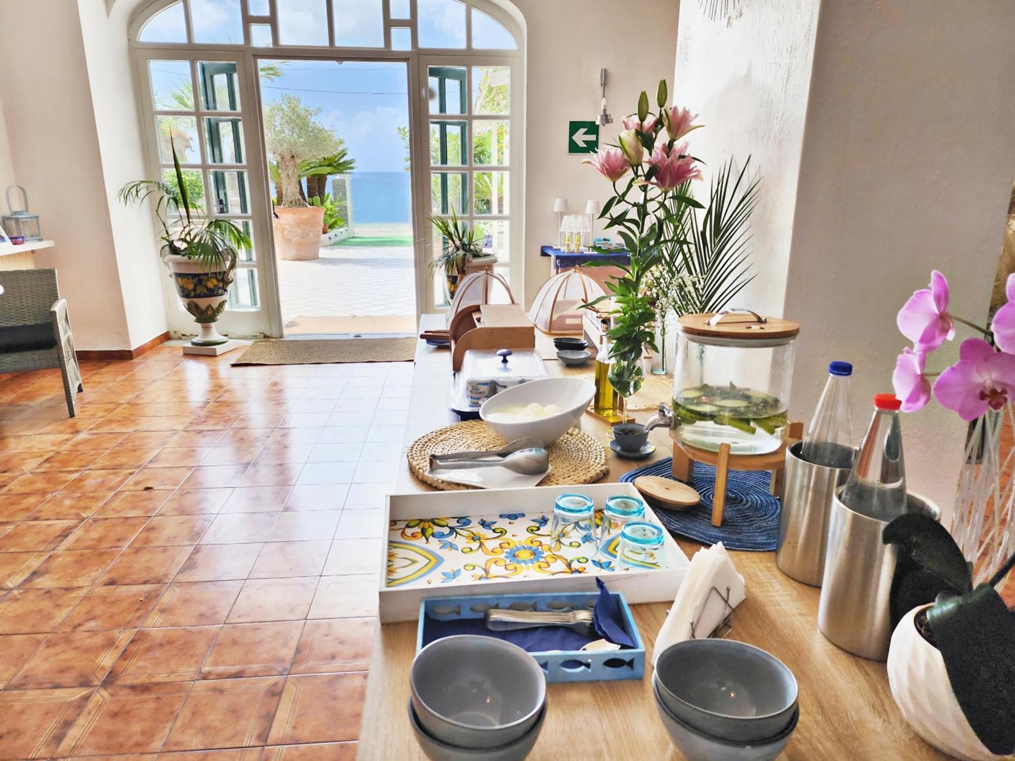 Sant'Angelo  Villa Bina Sea Hotel מראה חיצוני תמונה